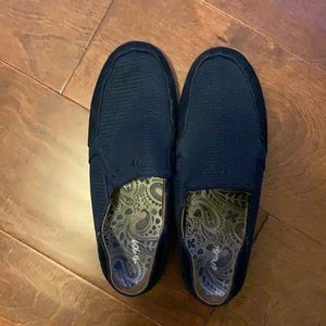 Olukai Blue Mesh Shoes